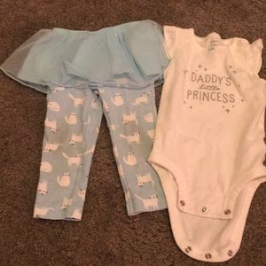 Carters matching set “daddy’s Little princess”